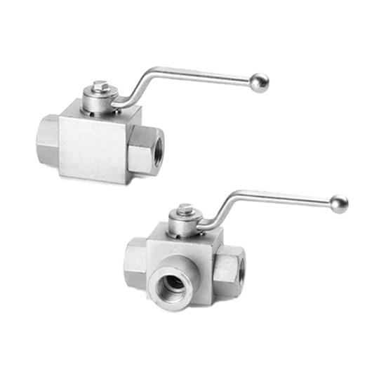 Hydraulische Kugelhähne